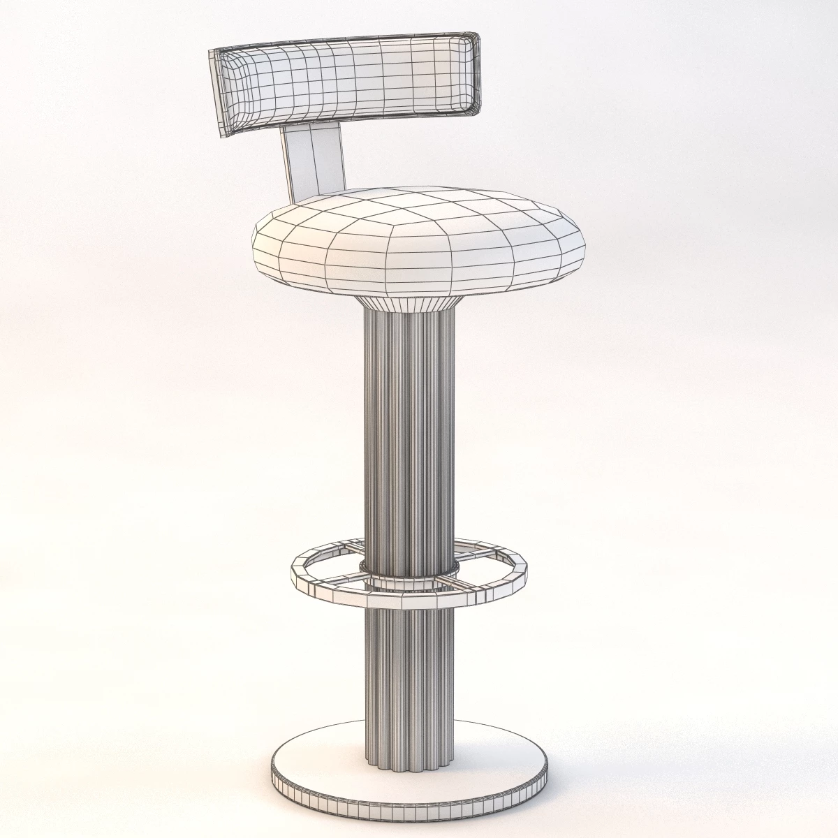 Design Leisure Barstool 3D Model_04